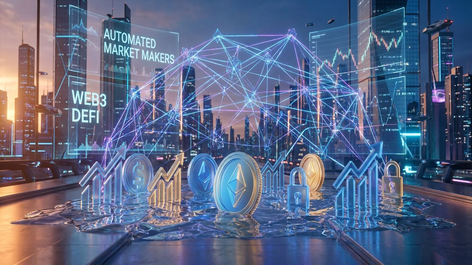 Automated market place Maker Overview: Key Concepts in DeFi